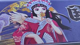 UV Hybrid Printer 6 feet 6 head i3200-U1 printing show, sophie +86 15136217640
