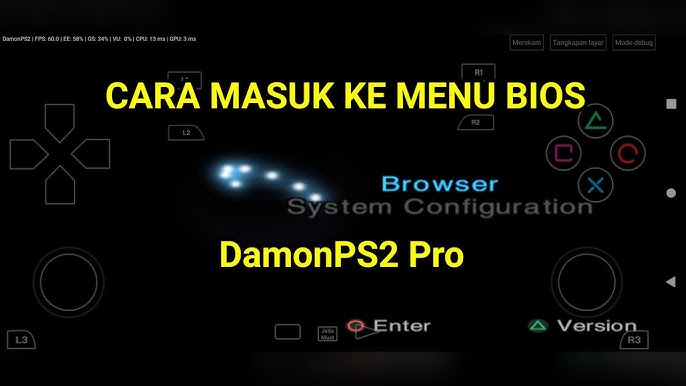 PS2 Emulator, DamonPS2 PRO 1.1, Jojo no Kimyou na Bouken - Ougon no Kaze, Xiaomi Redmi 4X