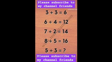 Solve the puzzle and Comment your answer #shortsfeed #shorts #maths #mathspuzzle #harshasai #puzzle