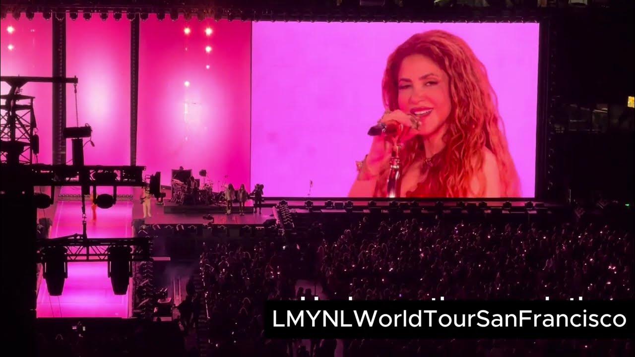 SHAKIRA / Oracle Park, San Francisco. World Tour 2025 . parte 2 - YouTube