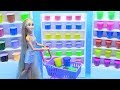 Cửa Hàng Slime Của Công Chúa Ariel ( búp bê Barbie) chị Bí Đỏ