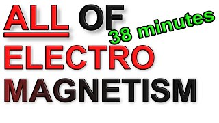 A Level Physics Revision All Of Electromagnetism In 38 Minutes