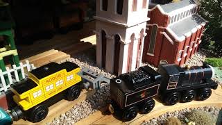 Thomas Wooden Railway Models Barry 2.0 And Dexter The Mobile Clroom