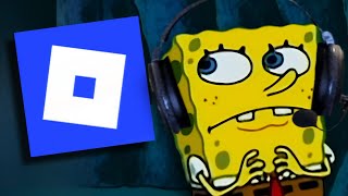 Spongebob Playing Roblox