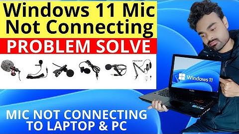 mic not working problem windows 11 | Fix Microphone Not Working on Windows 11