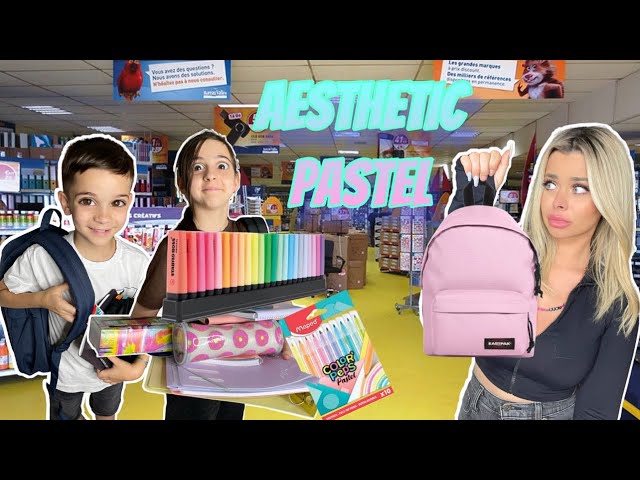 CHASSE AUX FOURNITURES SCOLAIRE 2021 / back to school ( aestetic