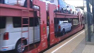Zug Rosenbach #1919 l ÖBB 1216 ÖAMTC mit Autozug und Güterzug fährt ab l FabiCrafter2509 [FullHD]