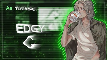 How i do my Edgy Rotation | After Effects AMV Tutorial