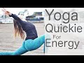10 Minute Yoga Quickie Workout (for Energy) | Fightmaster Yoga Videos