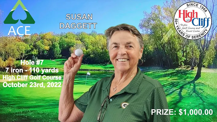 Susan Daggett Hole-in-One at High Cliff Golf Cours...