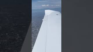 Beautiful flyover the Pacific Ocean over Oceanside California.