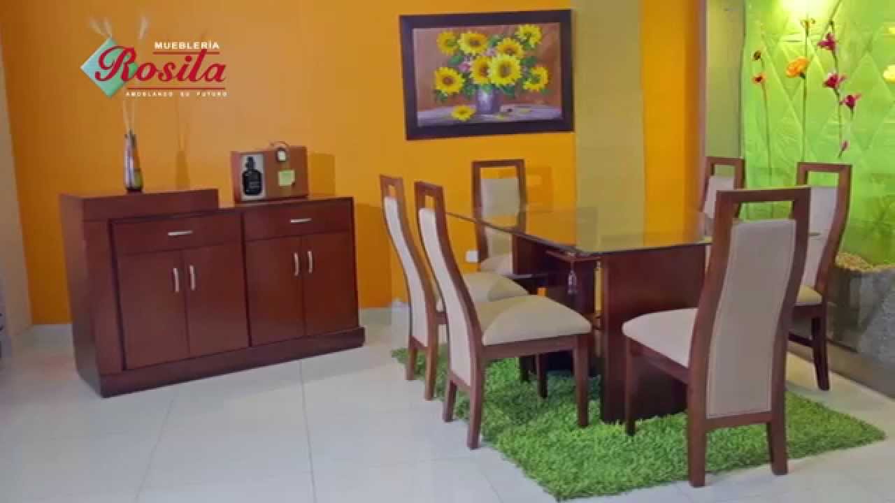 MUEBLERIA ROSITA COMEDOR LISBOA YouTube