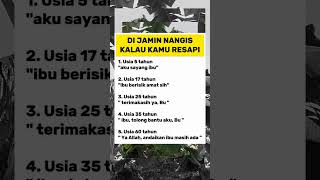 Di jamin nangis teringat Ibumu kalau kamu resapi hal ini #shorts #fyp #ibu #trendingshorts