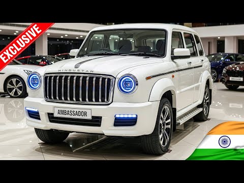 Hindustan AMBASSADOR 2025 LAUNCH Indian Road King Legend Hindustan Ambassador Finally Unveil