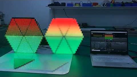 Special-Shape LED Pixel Screen Controlled by Madrix Software/Pixel Lighting Controller