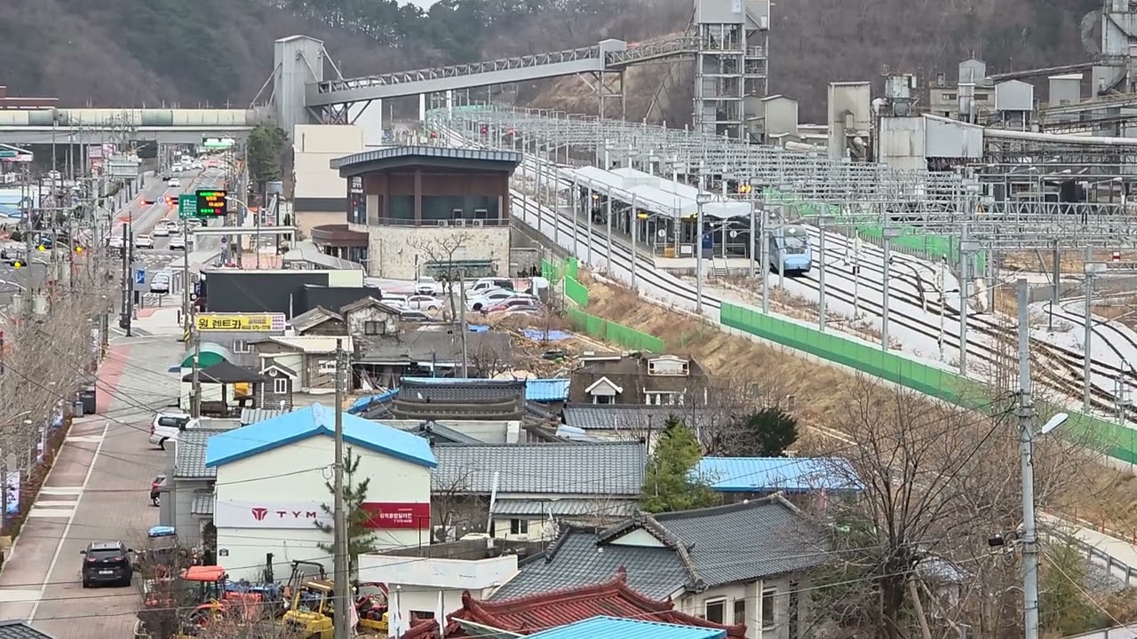 삼척터널시점부~삼척역 촬영한 열차들 2026/03/01                   13)이음753(164803)