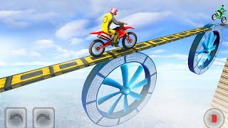 Stunt Bike Racing Tricks 2 - Ramp Bike Impossible - Gameplay (Android, iOS) screenshot 2