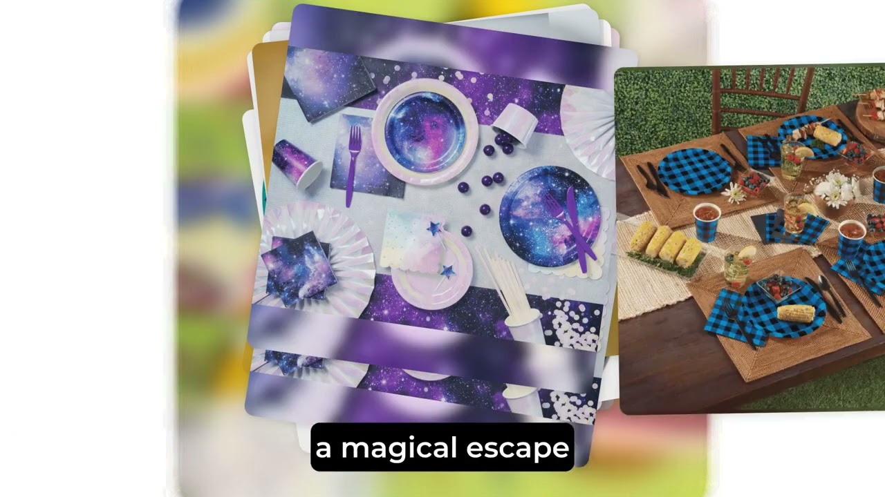 Themed Party Tableware 2