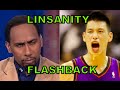 LINSANITY Flashback- Stephen A Smith rips Jeremy Lin then begs him back!  林書豪  籃球批評