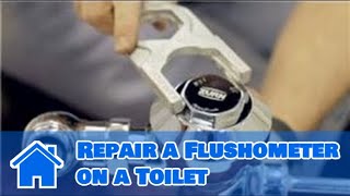 Celebrity Toilet Repair : How to Repair a Flushometer on a Toilet Wealth
