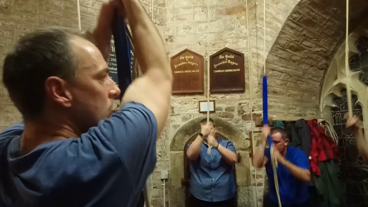 Paignton Bellringers at Wolborough Church 8/1/2019
