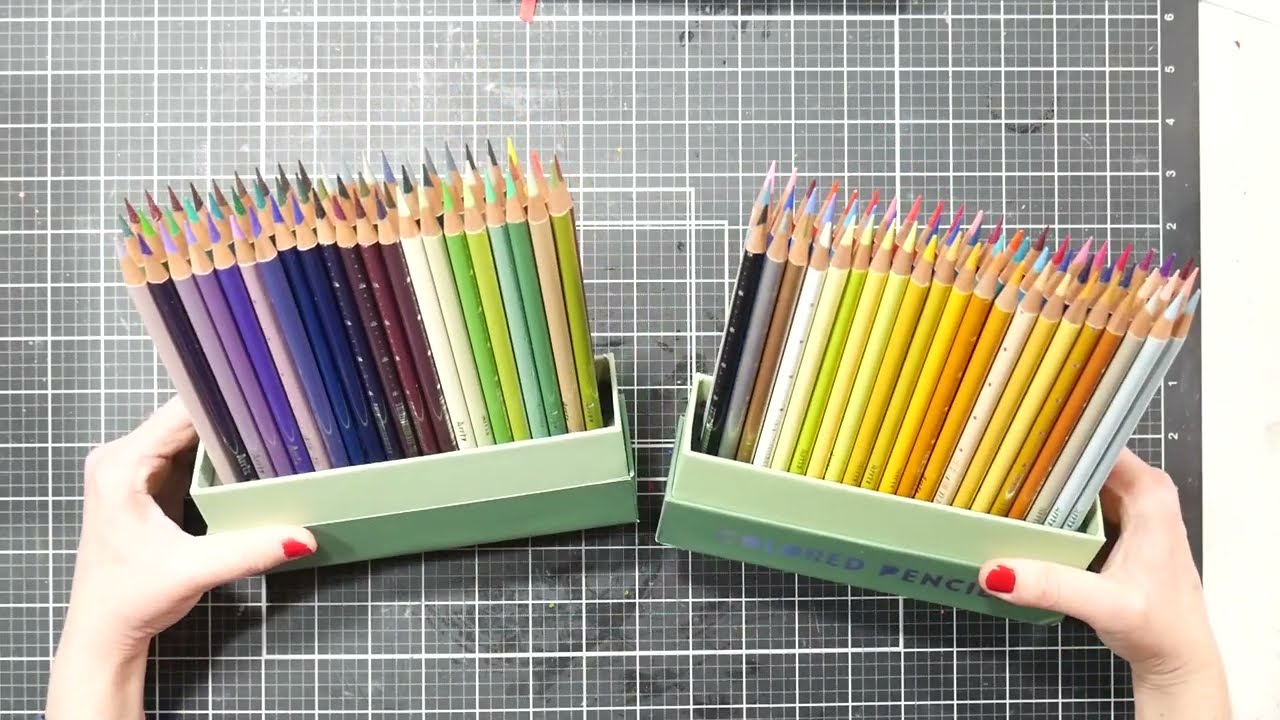 New Arrtx 126 Colored Pencils Set Review & Update to the 72 set