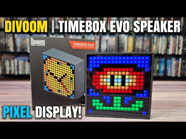 A Pixel Art Retro Bluetooth Speaker!