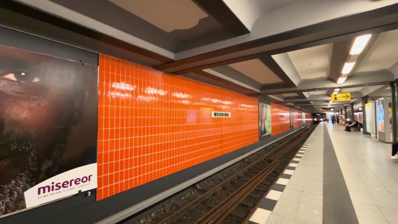 U-Bahn-Linie U6 nach Alt-Mariendorf, am Wedding, Berlin