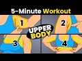4 in 1 shape your upper body for good in less than 2 weeks  5 minute workout chest arms back