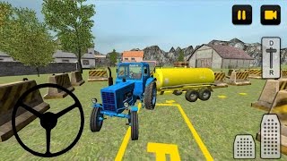 Toy Tractor Driving 3D - Android Gameplay HD screenshot 1