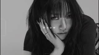 meovv - meow (slowed   reverb)