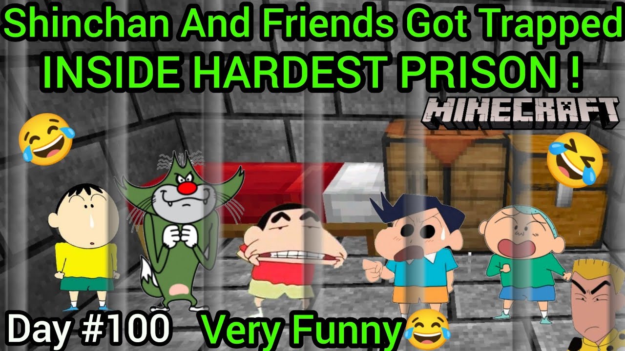 Shinchan And His Friends Got Trapped Inside The HARDEST PRISON In ...