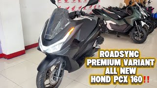 Road Sync Premium Variant All New Honda PCX 160 Review & Walk Around Langga Gail