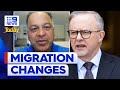 Federal government to unveil major changes to the migration system  9 news australia