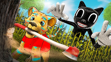 CARTOON CAT is following me... (Gmod Sandbox)