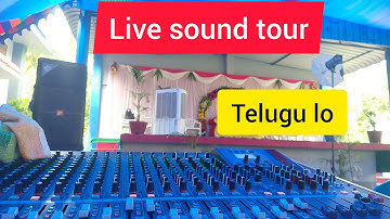 live sound setup with full details #jbl