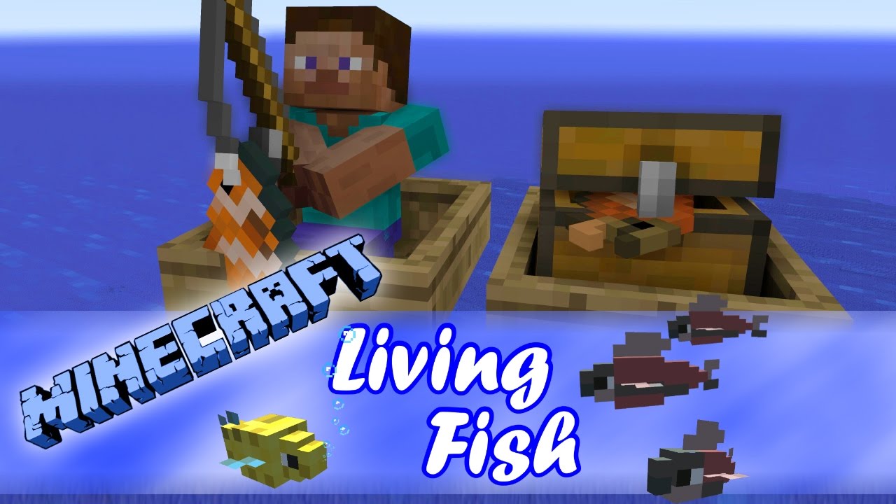 Living Fish 1 10 2 Spannendes Angeln Fischzucht Minecraft Mod Vorstellung Youtube
