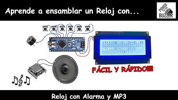 Reloj con Alarma y MP3 sencillo - Arduino