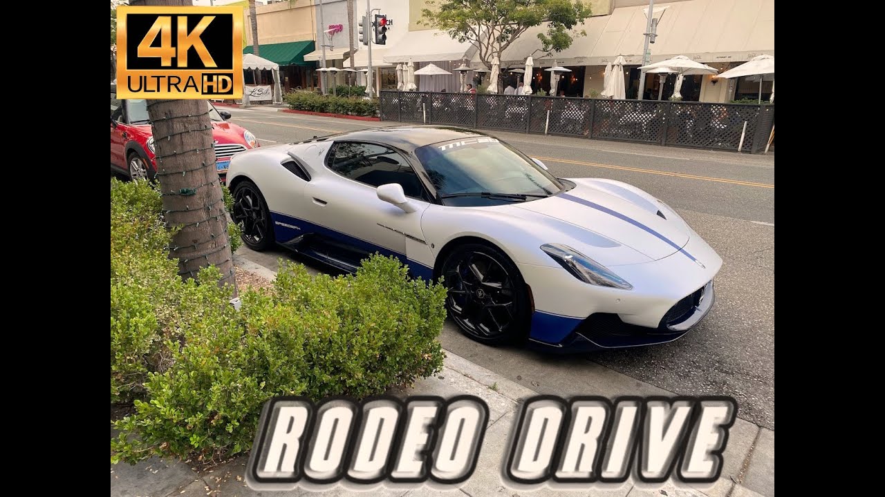 4K RODEO DRIVE- CAMINANDO POR BEVERLY HILLS, LOS ANGELES CALIFORNIA ...