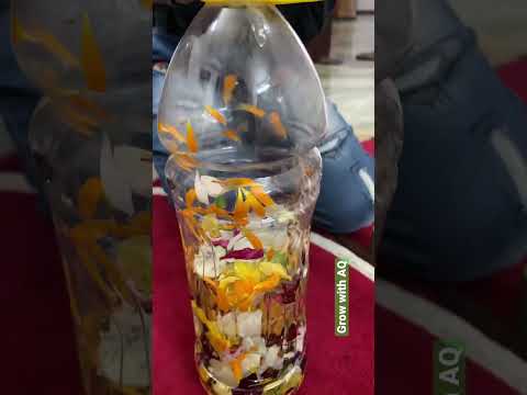 Relaxing water pouring