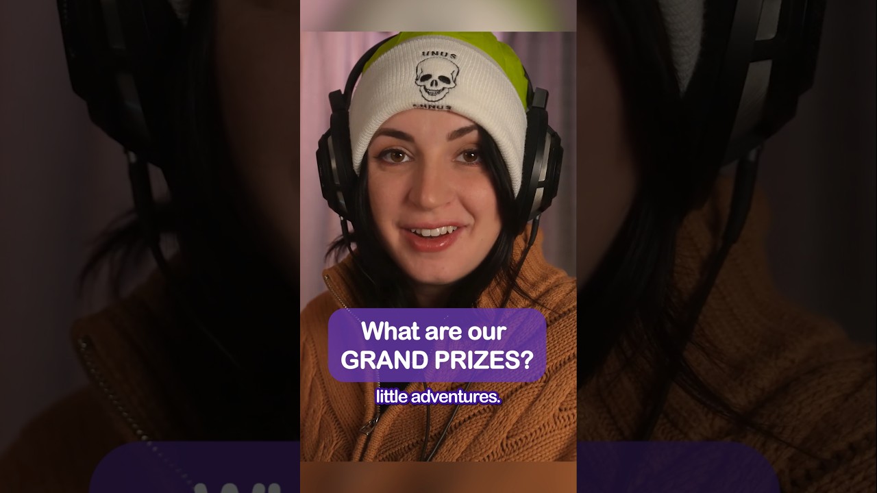 What are our GRAND PRIZES? #asmr #shorts