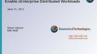 Using the Co:Z Launcher to Enable zEnterprise Distributed Workloads screenshot 5