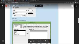 Creating labels in Access