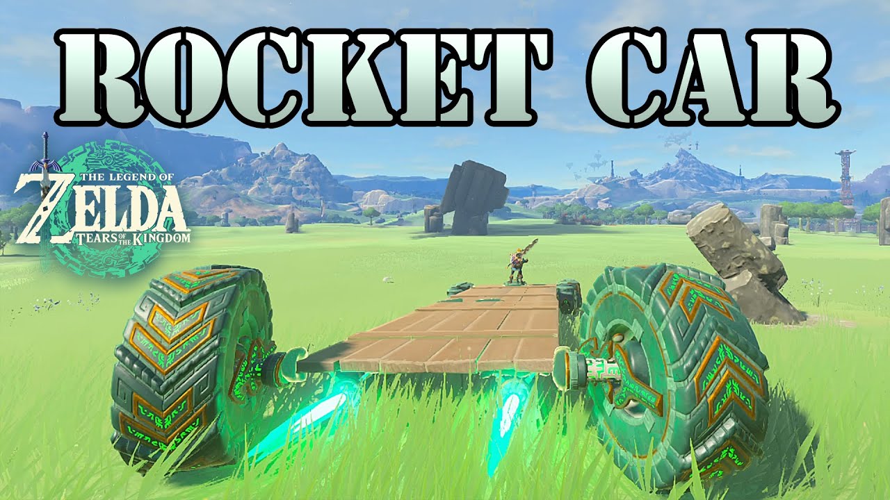 PERMA-NITRO CAR: What Happens When You Add ROCKETS for Ground Vehicles in Tears of the Kingdom?