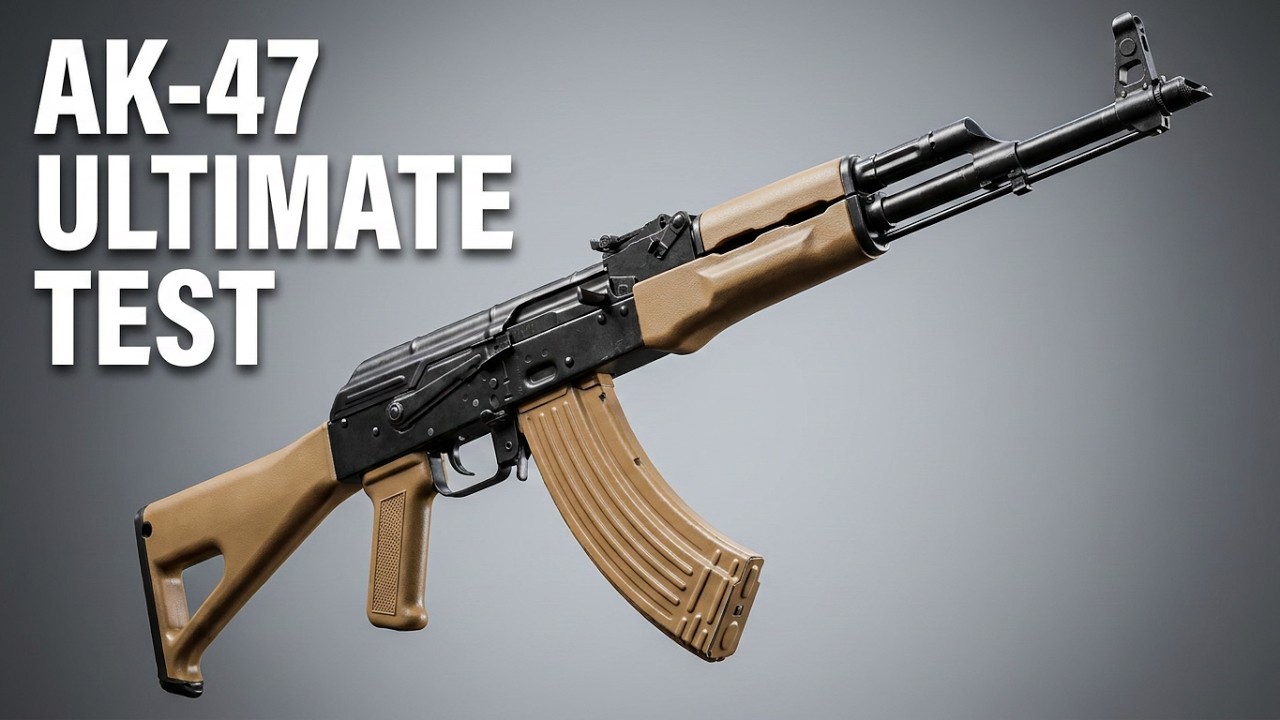 AK-47 Rifle Ultimate Test – Rapid Fire & Reloading - YouTube