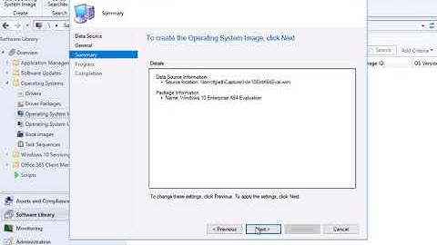20703-1B Demo45 Importing and Distributing an Operating System Image