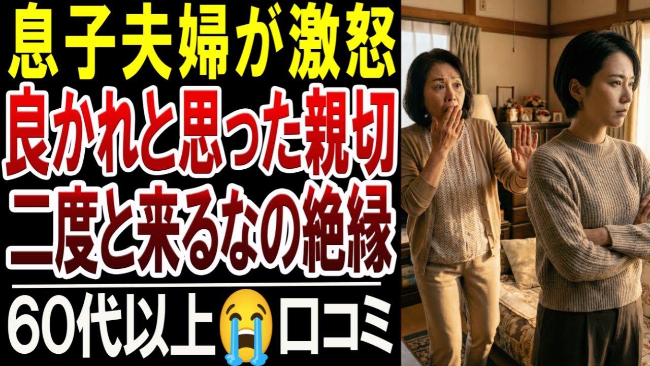 嫁が激怒「二度と来ないで」…年金生活の私が犯した「最大の過干渉」【口コミ体験談20選】