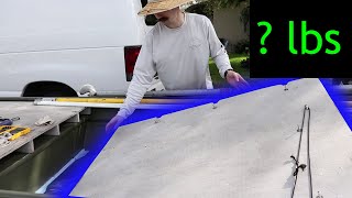 DIY Cheap Jon Boat Floor Weight
