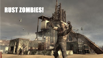 RUST ZOMBIES! (Black Ops 3 Custom Zombies)