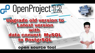 OpenProject upgrade to latest with MySQL  to PostgreSQL database - Part 2